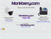 Tablet Screenshot of monkberry.com